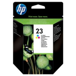 hp 23 Ink Cartridge, Tri-Colour Single Pack, C1823DE
